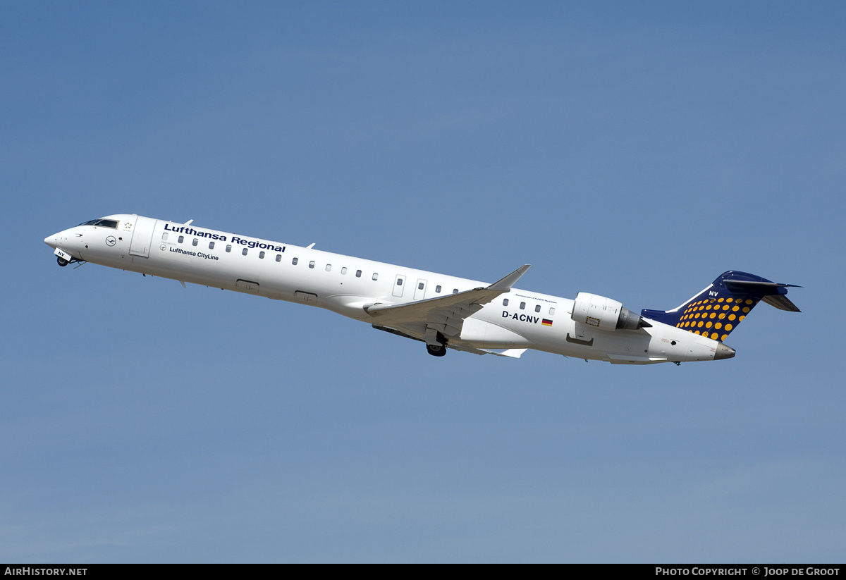 Aircraft Photo of D-ACNV | Bombardier CRJ-900 NG (CL-600-2D24) | Lufthansa Regional | AirHistory.net #133001