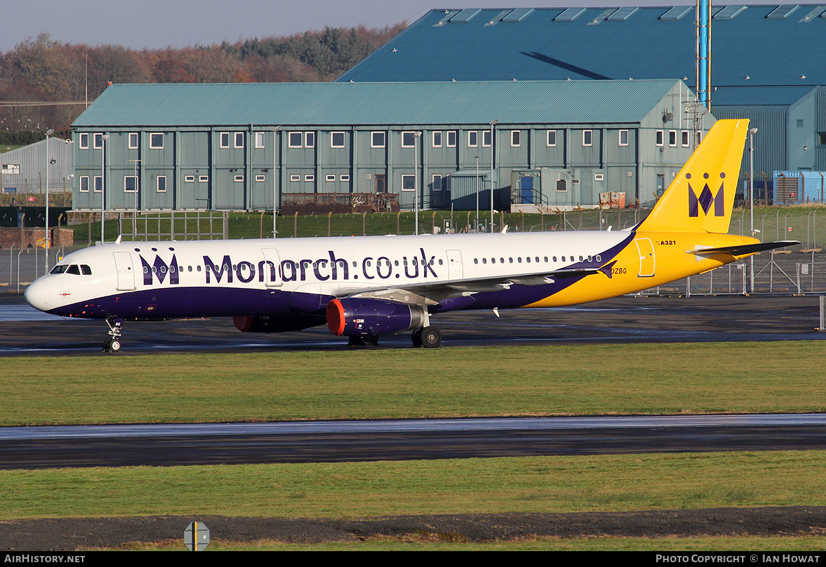 Aircraft Photo of G-OZBG | Airbus A321-231 | Monarch Airlines | AirHistory.net #133010