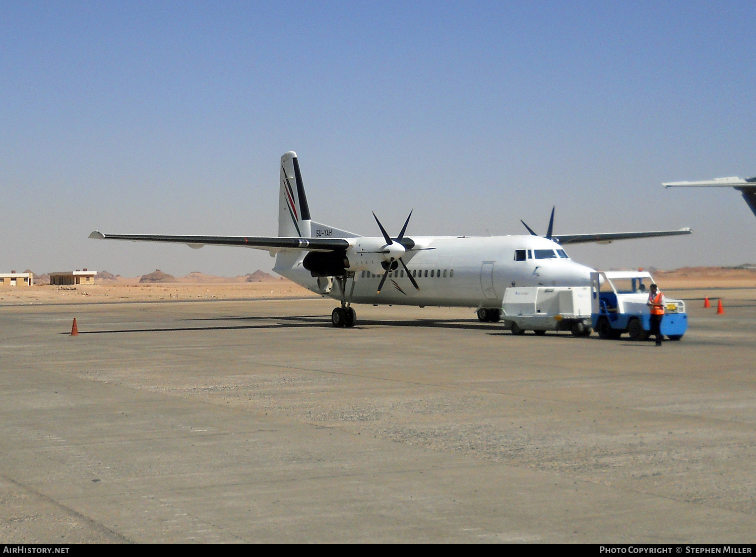 Aircraft Photo of SU-YAH | Fokker 50 | AirHistory.net #133011