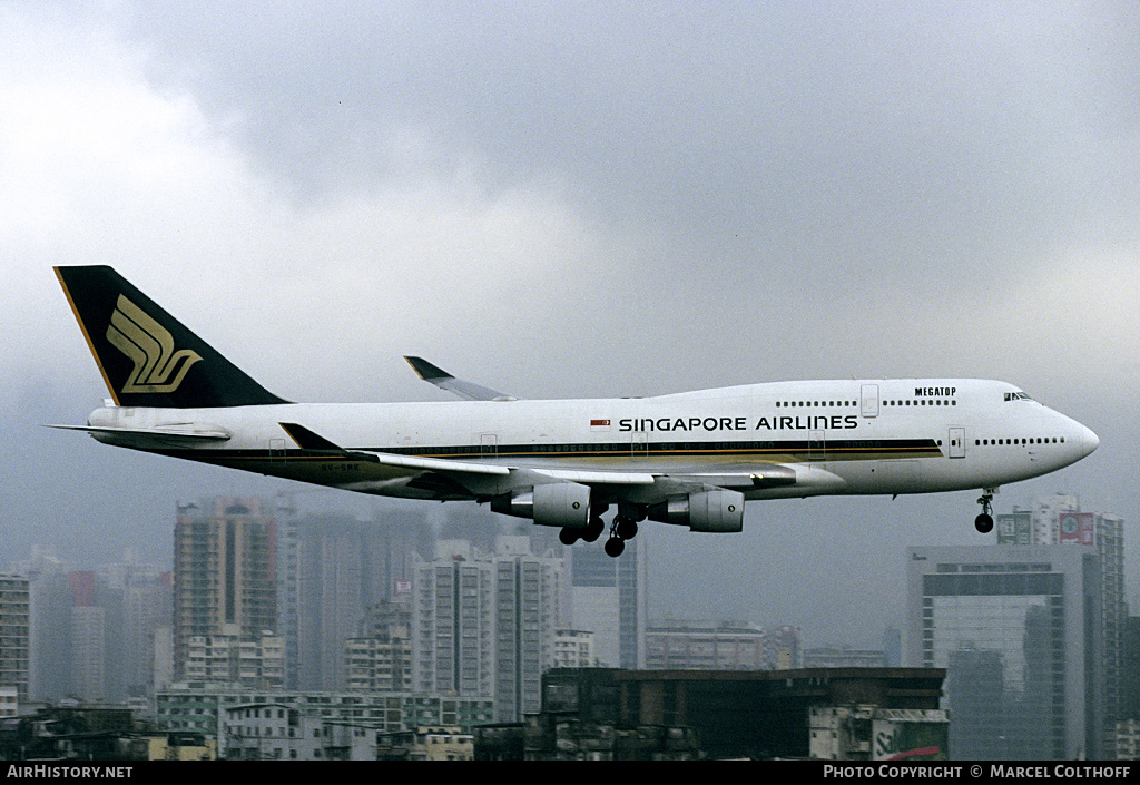 Aircraft Photo of 9V-SMK | Boeing 747-412 | Singapore Airlines | AirHistory.net #133018