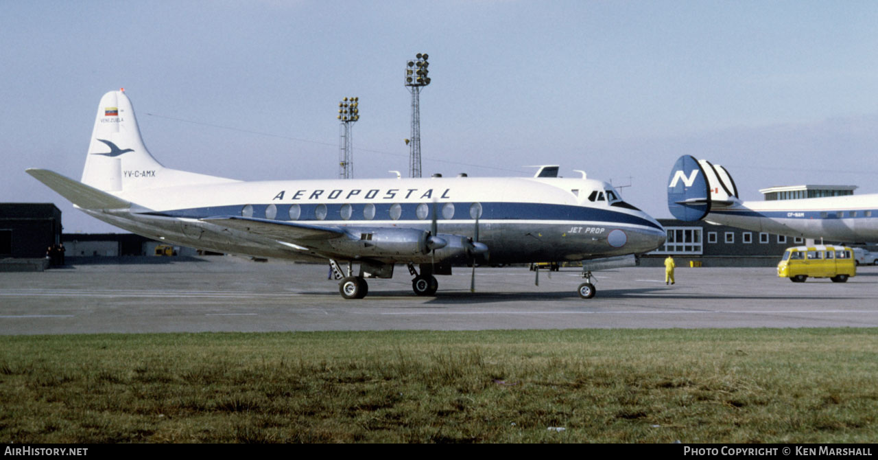 Aircraft Photo of YV-C-AMX | Vickers 749 Viscount | Aeropostal | AirHistory.net #133027