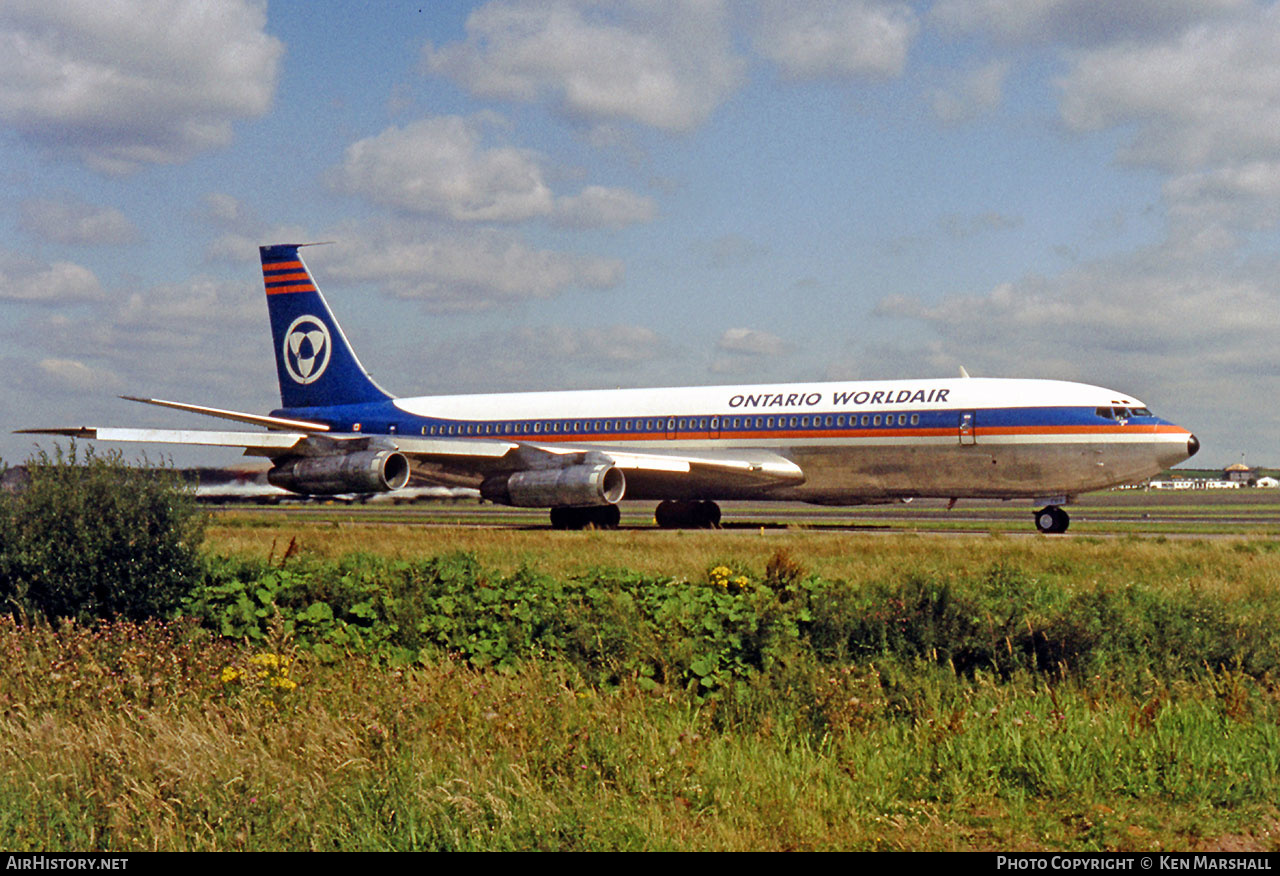 Aircraft Photo of C-GRYN | Boeing 707-338C | Ontario Worldair | AirHistory.net #133031