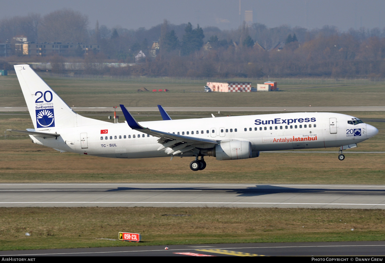 Aircraft Photo of TC-SUL | Boeing 737-85F | SunExpress | AirHistory.net #133034