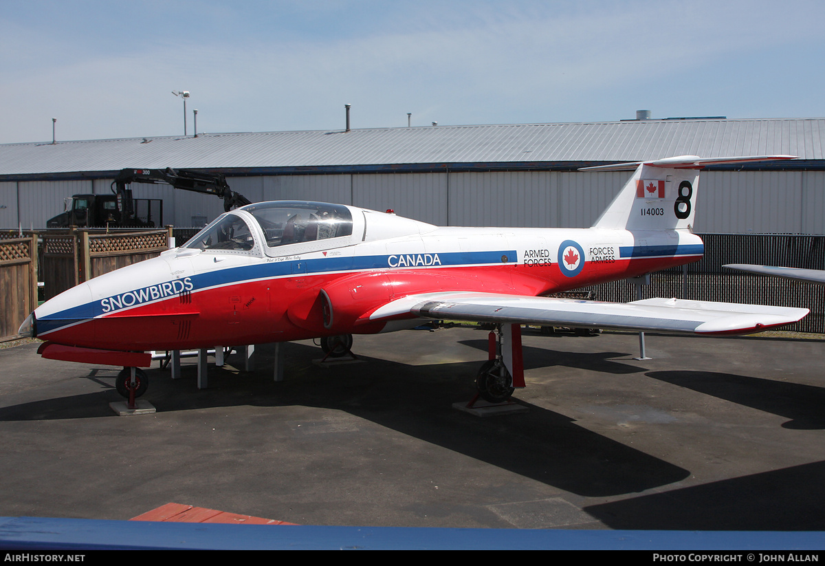 Aircraft Photo of 114003 | Canadair CT-114 Tutor (CL-41A) | Canada - Air Force | AirHistory.net #133049