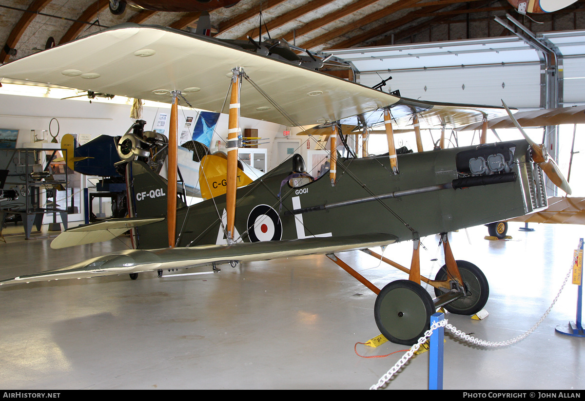 Aircraft Photo of CF-QGL | Royal Aircraft Factory SE-5A (replica) | Canadian Museum of Flight | UK - Air Force | AirHistory.net #133059