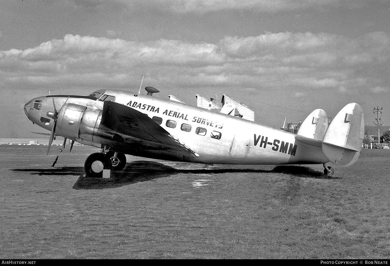 Aircraft Photo of VH-SMM | Lockheed 414 Hudson Mk.IIIA | Adastra Aerial Surveys | AirHistory.net #133070