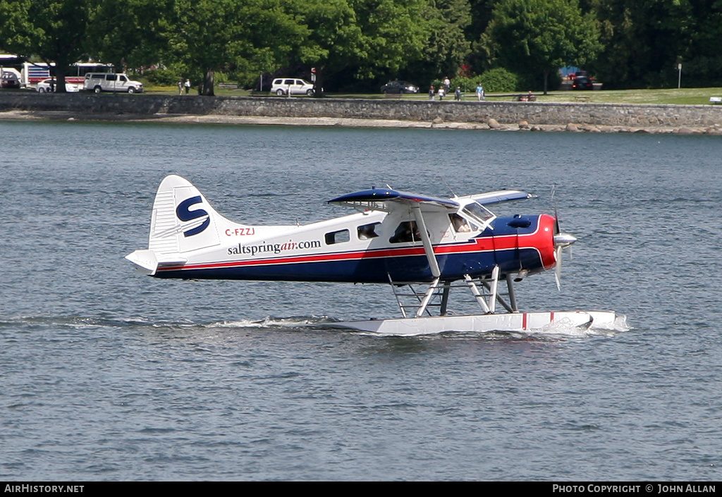 Aircraft Photo of C-FZZJ | De Havilland Canada DHC-2 Beaver Mk1 | Saltspring Air | AirHistory.net #133079