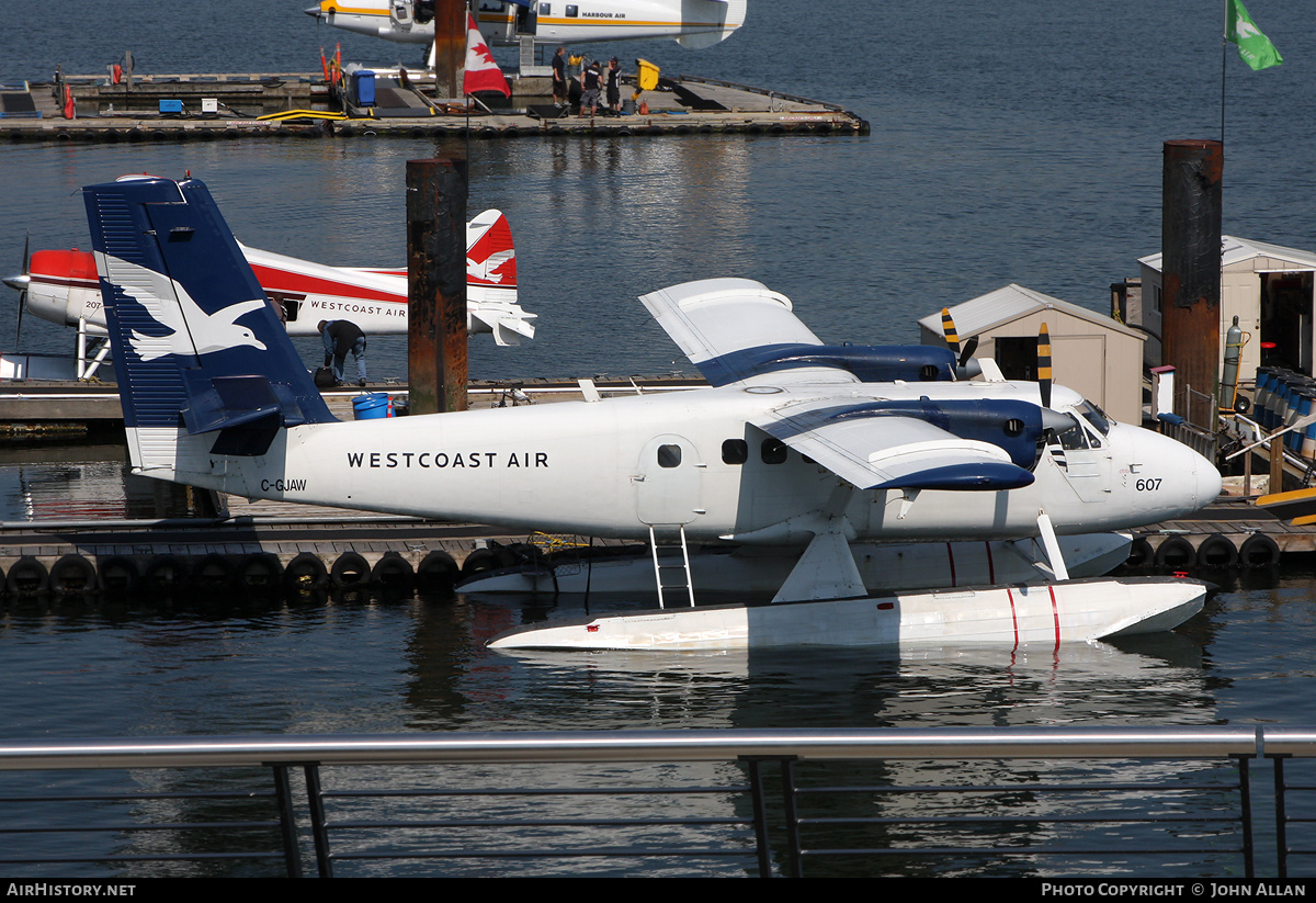 Aircraft Photo of C-GJAW | De Havilland Canada DHC-6-200 Twin Otter | Westcoast Air | AirHistory.net #133085