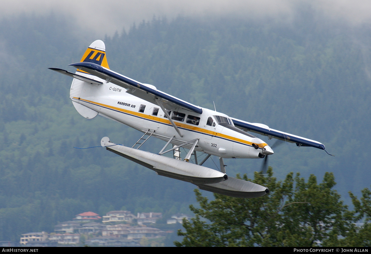 Aircraft Photo of C-GUTW | Vazar DHC-3T Turbine Otter | Harbour Air | AirHistory.net #133088