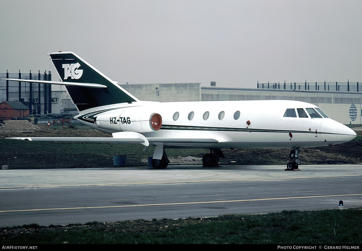 Aircraft Photo of HZ-TAG | Dassault Falcon 20F | TAG Group | AirHistory.net #133093