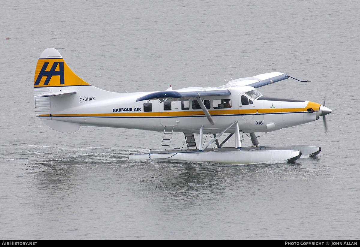 Aircraft Photo of C-GHAZ | Vazar DHC-3T Turbine Otter | Harbour Air | AirHistory.net #133094