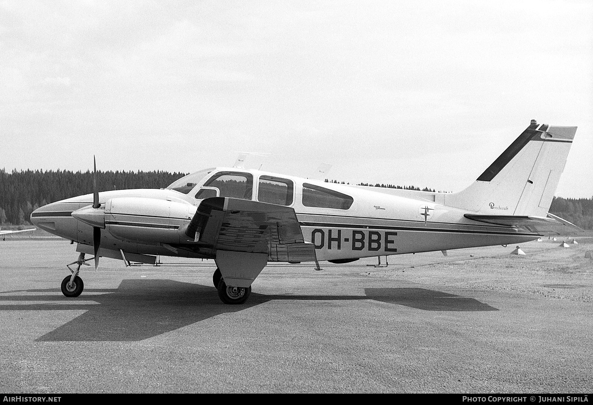 Aircraft Photo of OH-BBE | Beech D55 Baron | AirHistory.net #133104