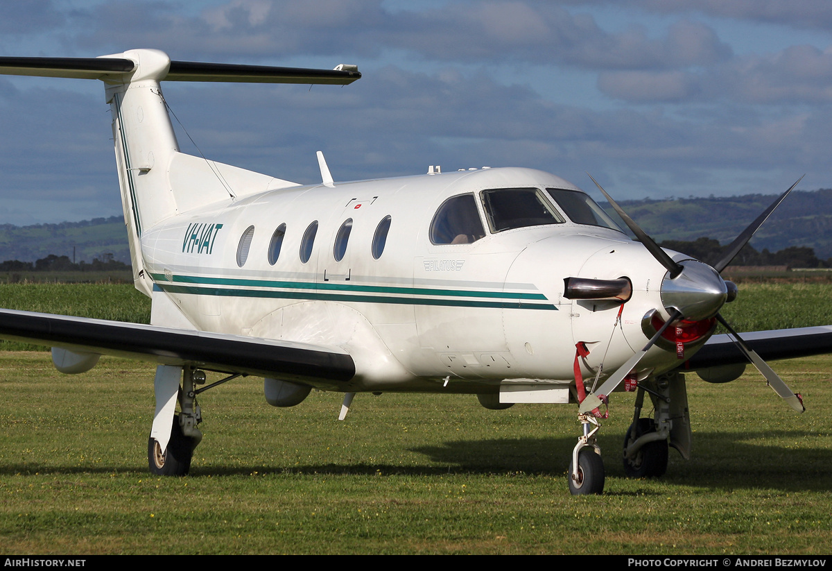 Aircraft Photo of VH-VAT | Pilatus PC-12/45 | AirHistory.net #133120