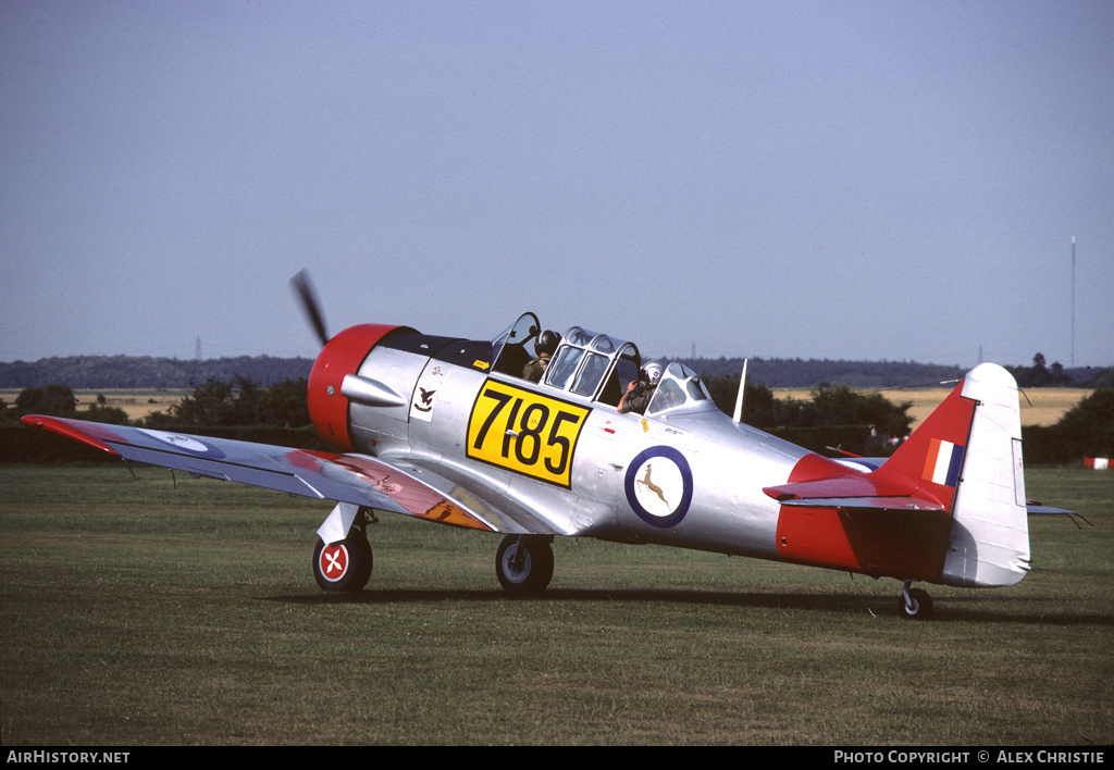 Aircraft Photo of G-BGOU / 7185 | North American AT-6C Harvard IIA | South Africa - Air Force | AirHistory.net #133132