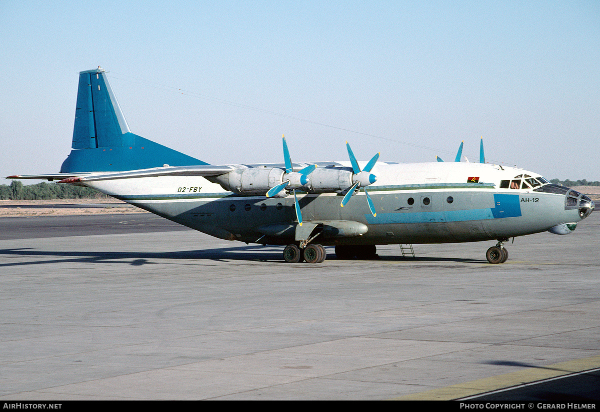 Aircraft Photo of D2-FBY | Antonov An-12B | AirHistory.net #133144