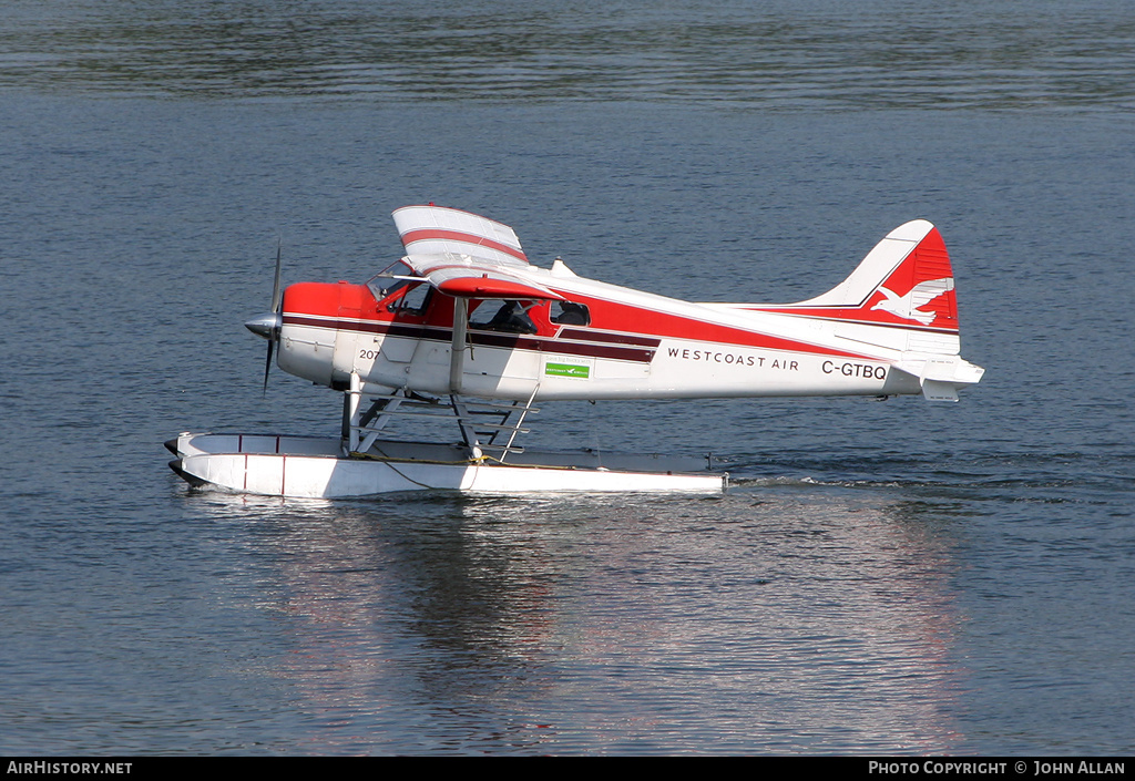 Aircraft Photo of C-GTBQ | De Havilland Canada DHC-2 Beaver Mk.1 | Westcoast Air | AirHistory.net #133146