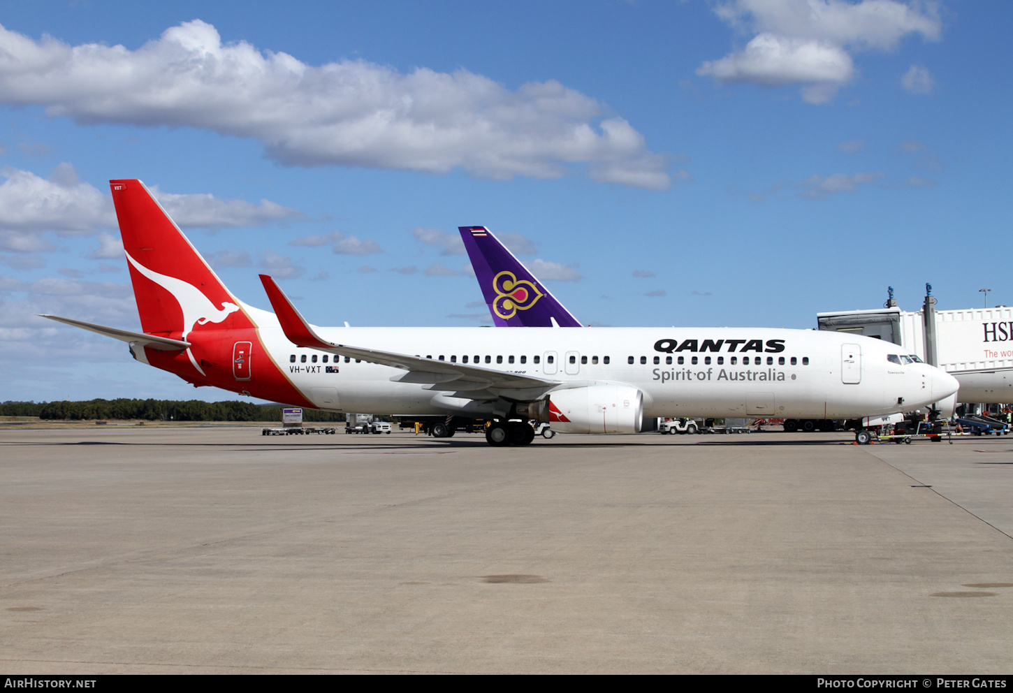Aircraft Photo of VH-VXT | Boeing 737-838 | Qantas | AirHistory.net #133147