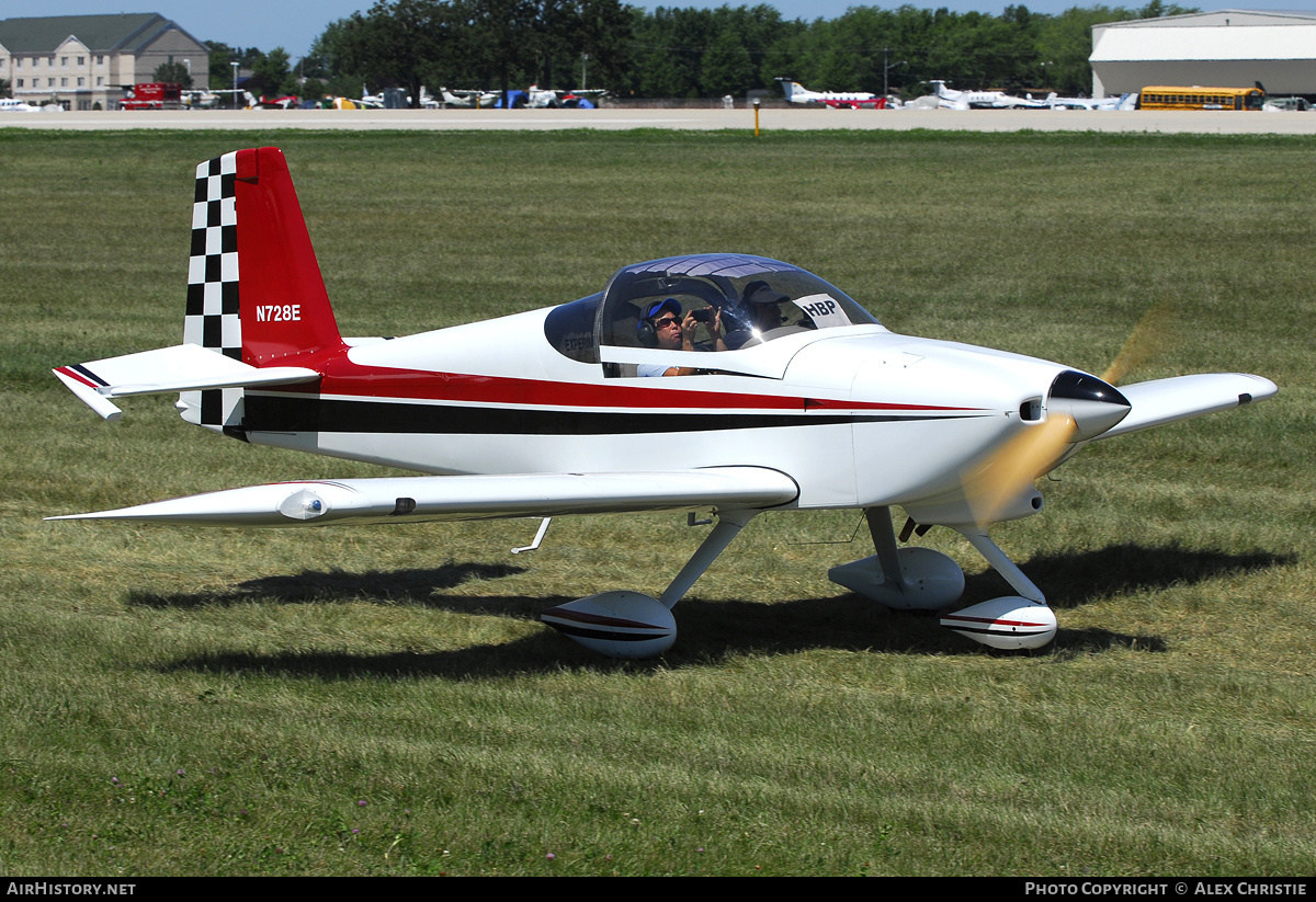 Aircraft Photo of N728E | Van's RV-7A | AirHistory.net #133148