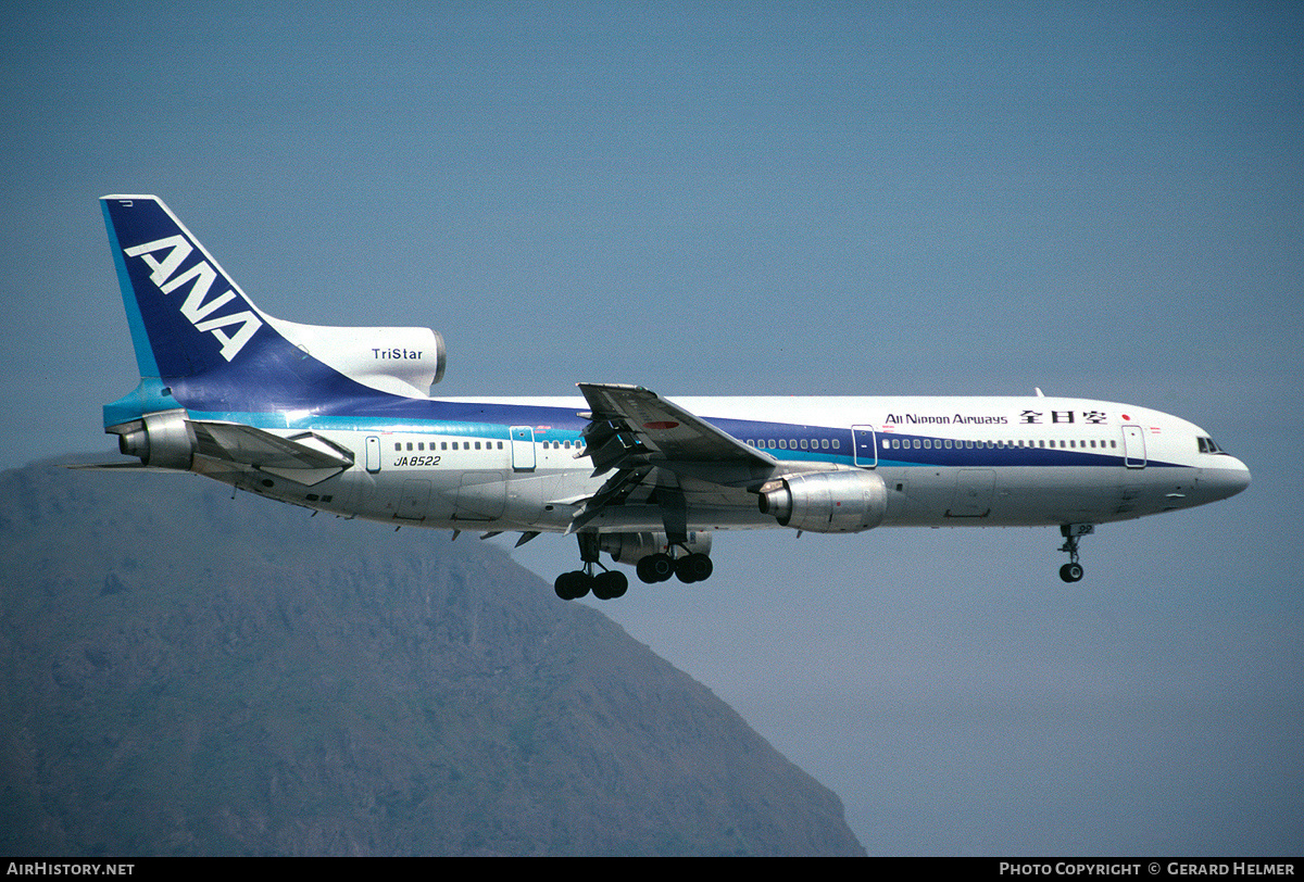 Aircraft Photo of JA8522 | Lockheed L-1011-385-1 TriStar 1 | All Nippon Airways - ANA | AirHistory.net #133161