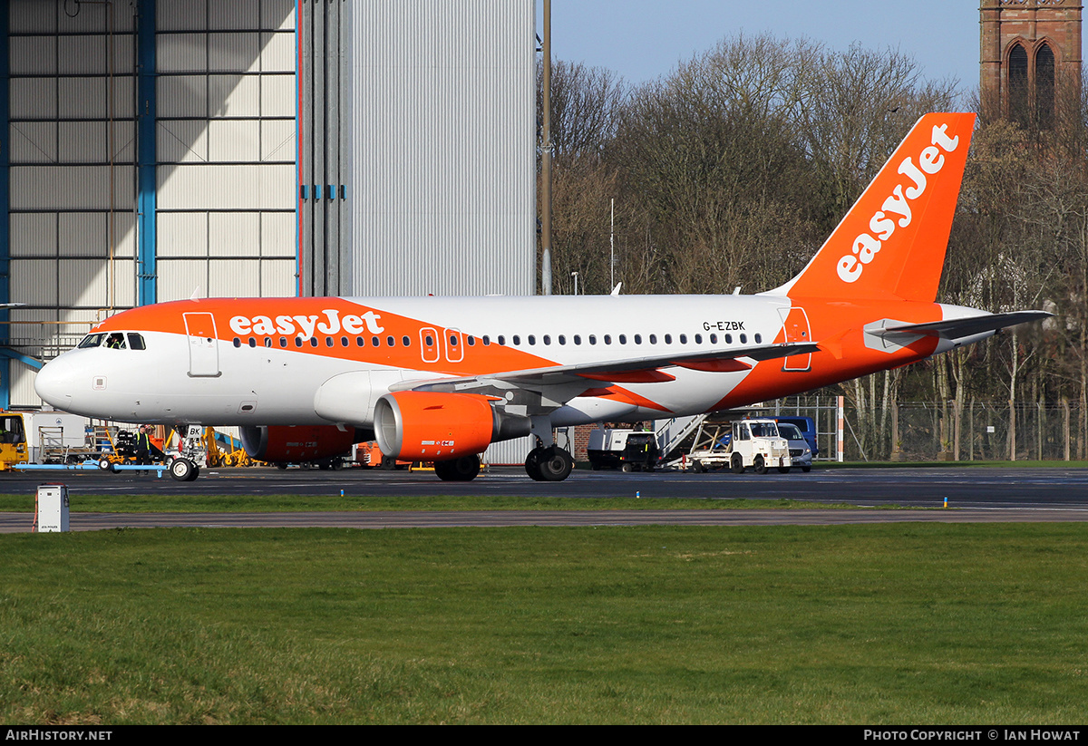 Aircraft Photo of G-EZBK | Airbus A319-111 | EasyJet | AirHistory.net #133196