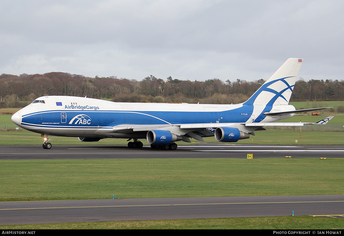 Aircraft Photo of G-CLAE | Boeing 747-4EVF/ER/SCD | ABC - AirBridgeCargo Airlines | AirHistory.net #133200