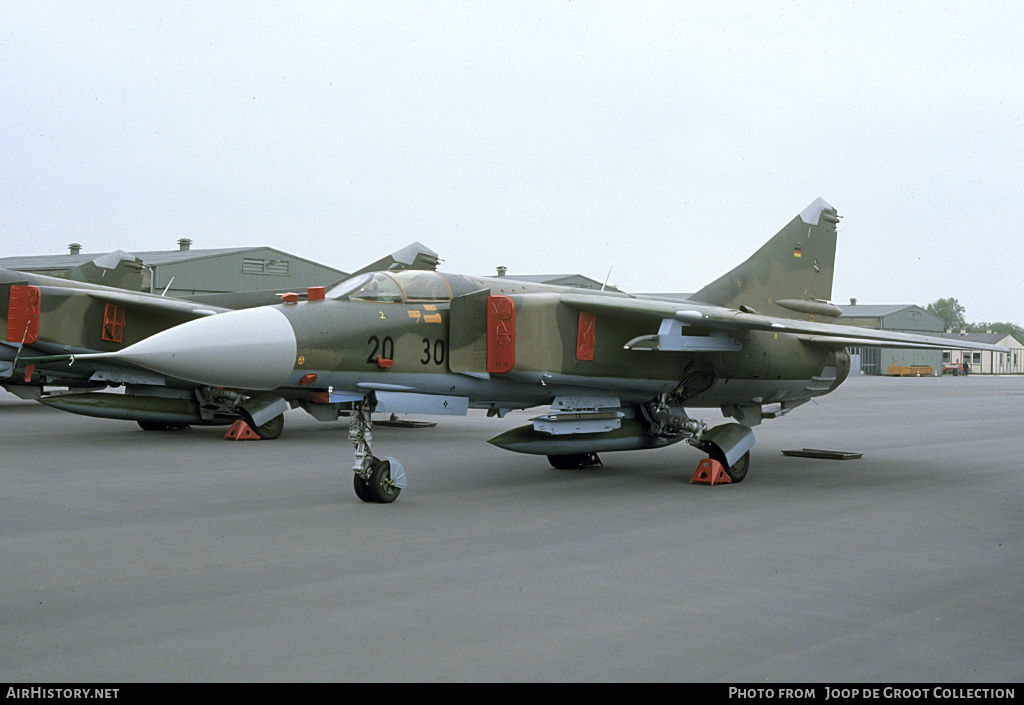 Aircraft Photo of 2030 | Mikoyan-Gurevich MiG-23ML | Germany - Air Force | AirHistory.net #133205