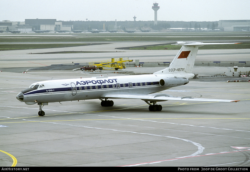 Aircraft Photo of CCCP-65791 | Tupolev Tu-134A-3 | Aeroflot | AirHistory.net #133209