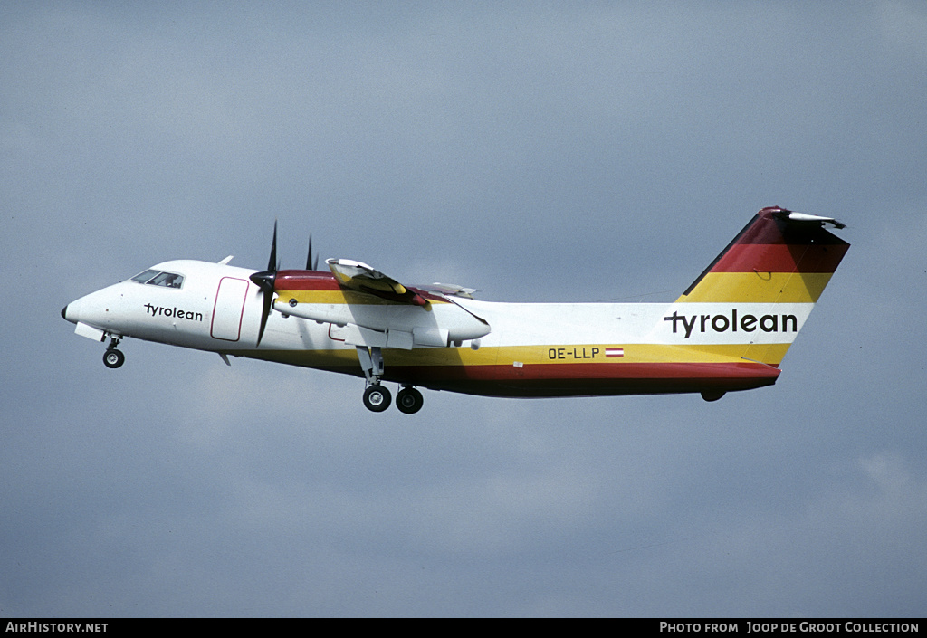 Aircraft Photo of OE-LLP | De Havilland Canada DHC-8-103 Dash 8 | Tyrolean Airways | AirHistory.net #133217