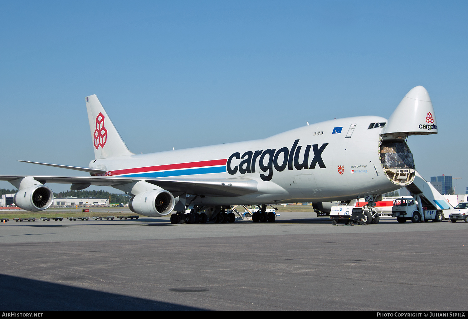 Aircraft Photo of LX-UCV | Boeing 747-4R7F/SCD | Cargolux | AirHistory.net #133219