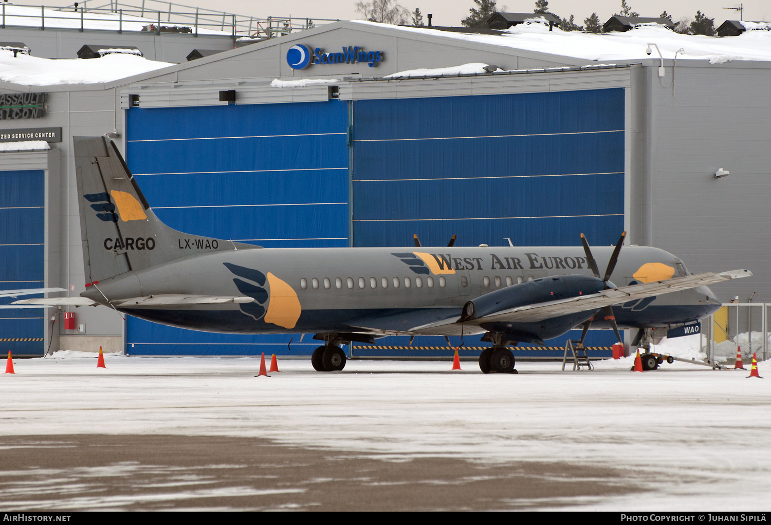 Aircraft Photo of LX-WAO | British Aerospace ATP(LFD) | West Air Europe Cargo | AirHistory.net #133225