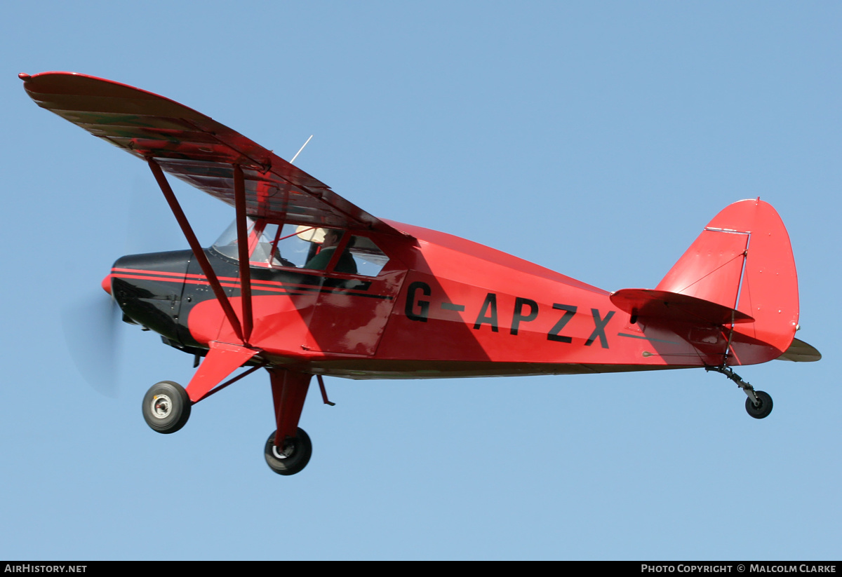 Aircraft Photo of G-APZX | Piper PA-22/20-150 Pacer | AirHistory.net #133246