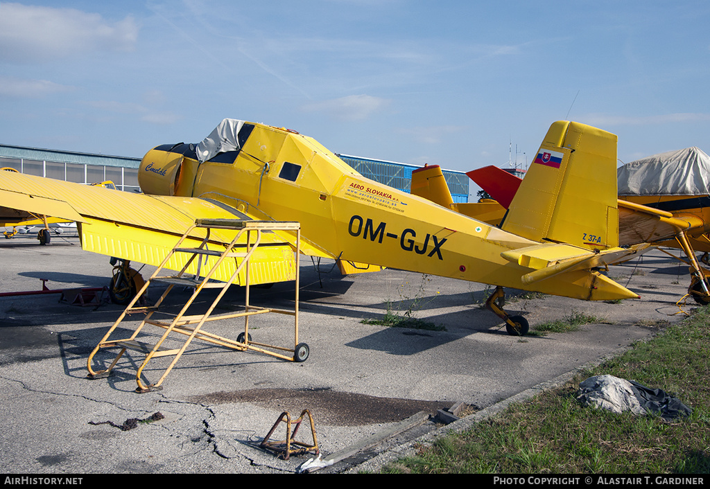 Aircraft Photo of OM-GJX | Let Z-37A Cmelak | Aero Slovakia | AirHistory.net #133256