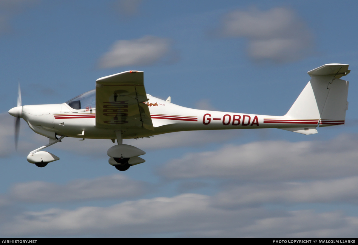 Aircraft Photo of G-OBDA | Diamond DA20-A1 Katana | AirHistory.net #133262