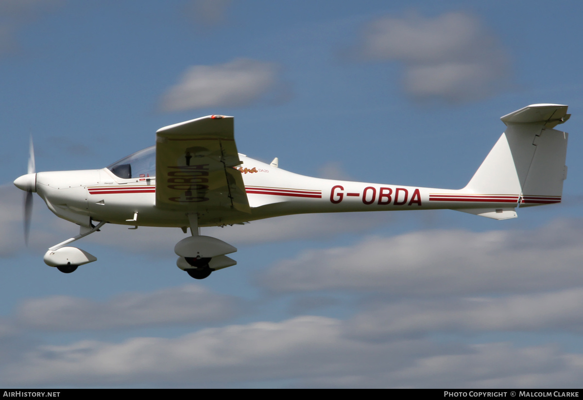 Aircraft Photo of G-OBDA | Diamond DA20A-1 Katana | AirHistory.net #133262