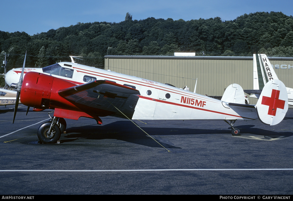 Aircraft Photo of N115MF | Beech C-45H Expeditor | Mercy Flights | AirHistory.net #133294