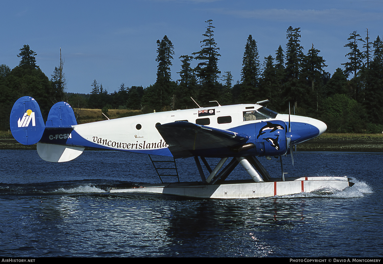 Aircraft Photo of C-FCSN | Beech D18S | Vancouver Island Air | AirHistory.net #133296