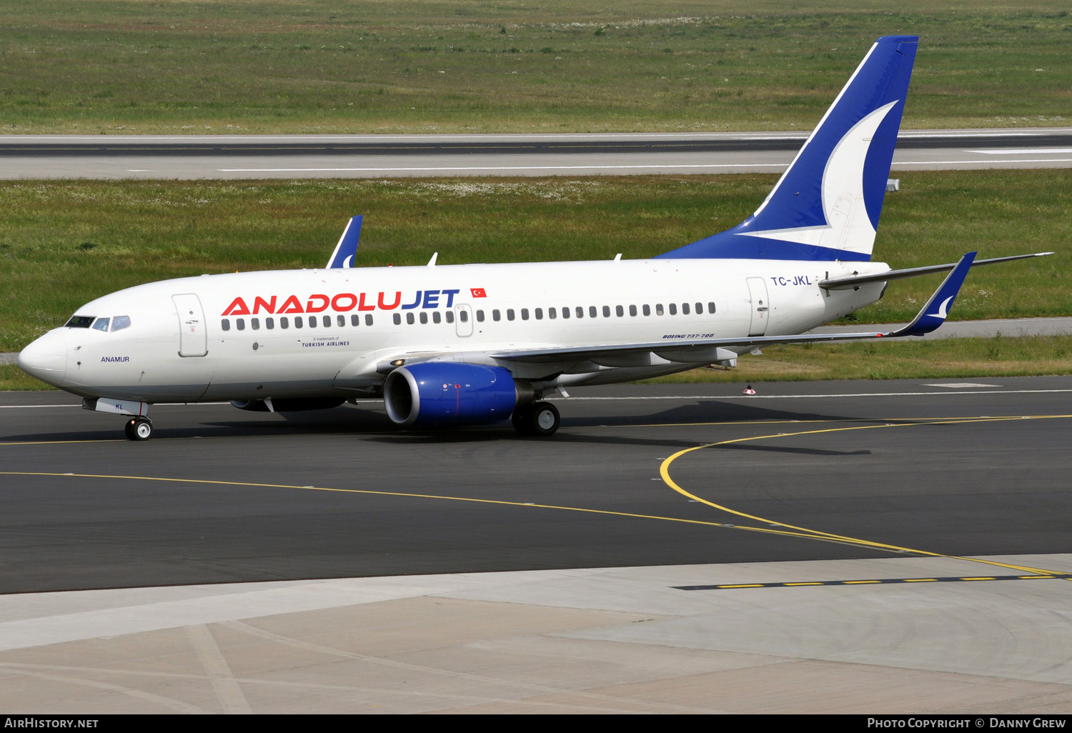 Aircraft Photo of TC-JKL | Boeing 737-76N | AnadoluJet | AirHistory.net #133309