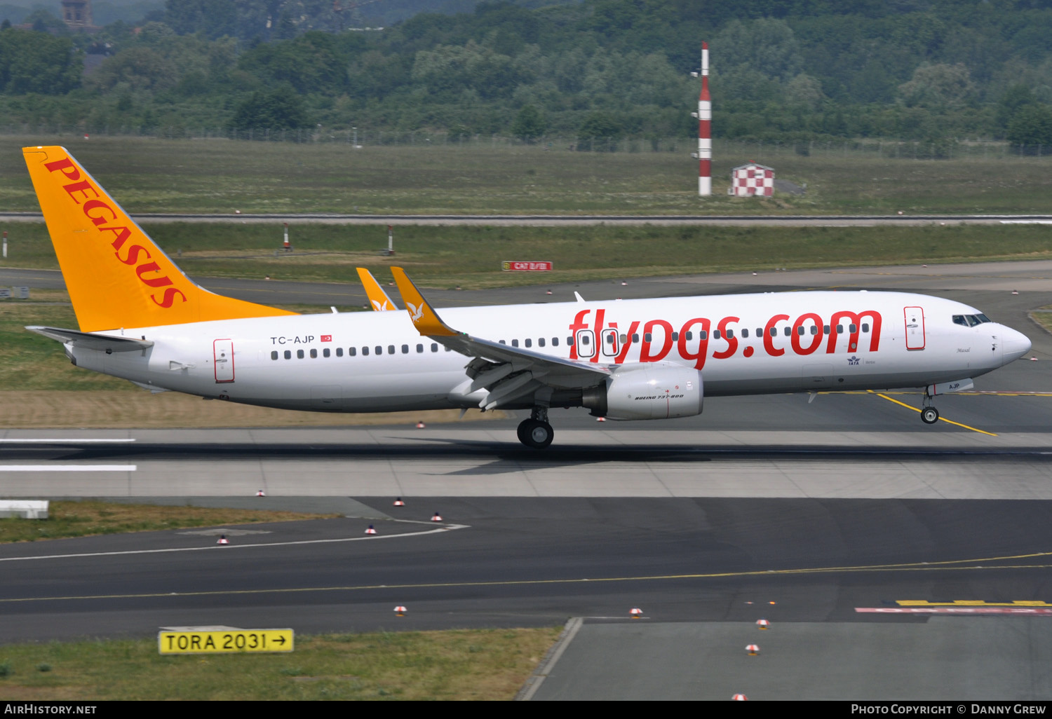 Aircraft Photo of TC-AJP | Boeing 737-82R | Pegasus Airlines | AirHistory.net #133311