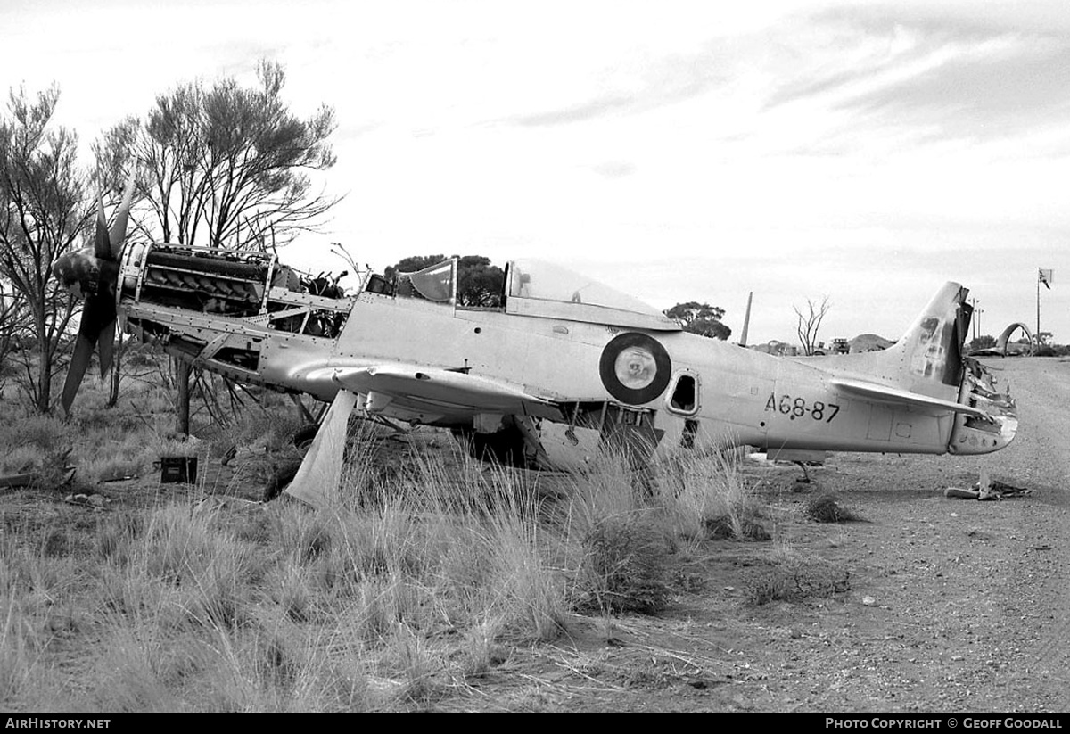 Aircraft Photo of A68-87 | Commonwealth CA-18 Mustang 21 (P-51D) | Australia - Air Force | AirHistory.net #133315