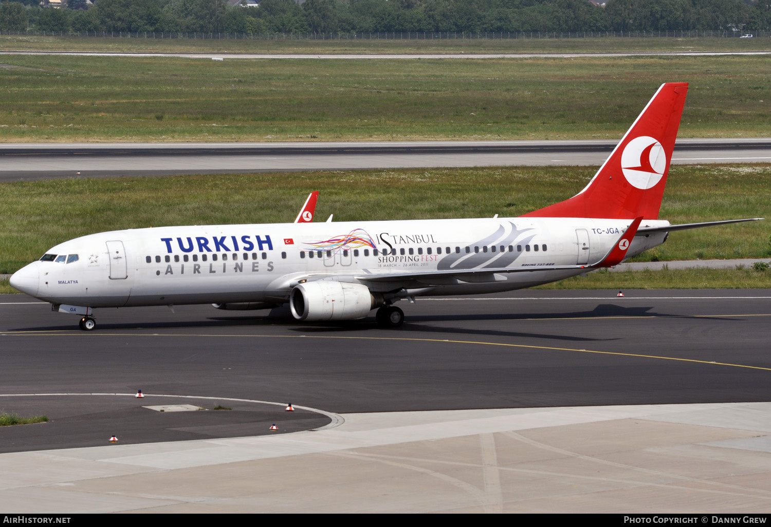 Aircraft Photo of TC-JGA | Boeing 737-8F2 | Turkish Airlines | AirHistory.net #133319