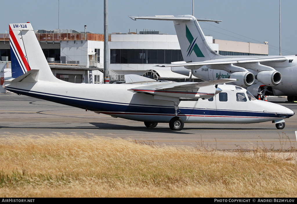 Aircraft Photo of VH-YJA | North American Rockwell 680FL Courser Commander | AirHistory.net #133348