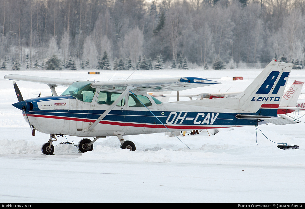 Aircraft Photo of OH-CAV | Cessna 172N Skyhawk 100 II | BF-Lento | AirHistory.net #133364
