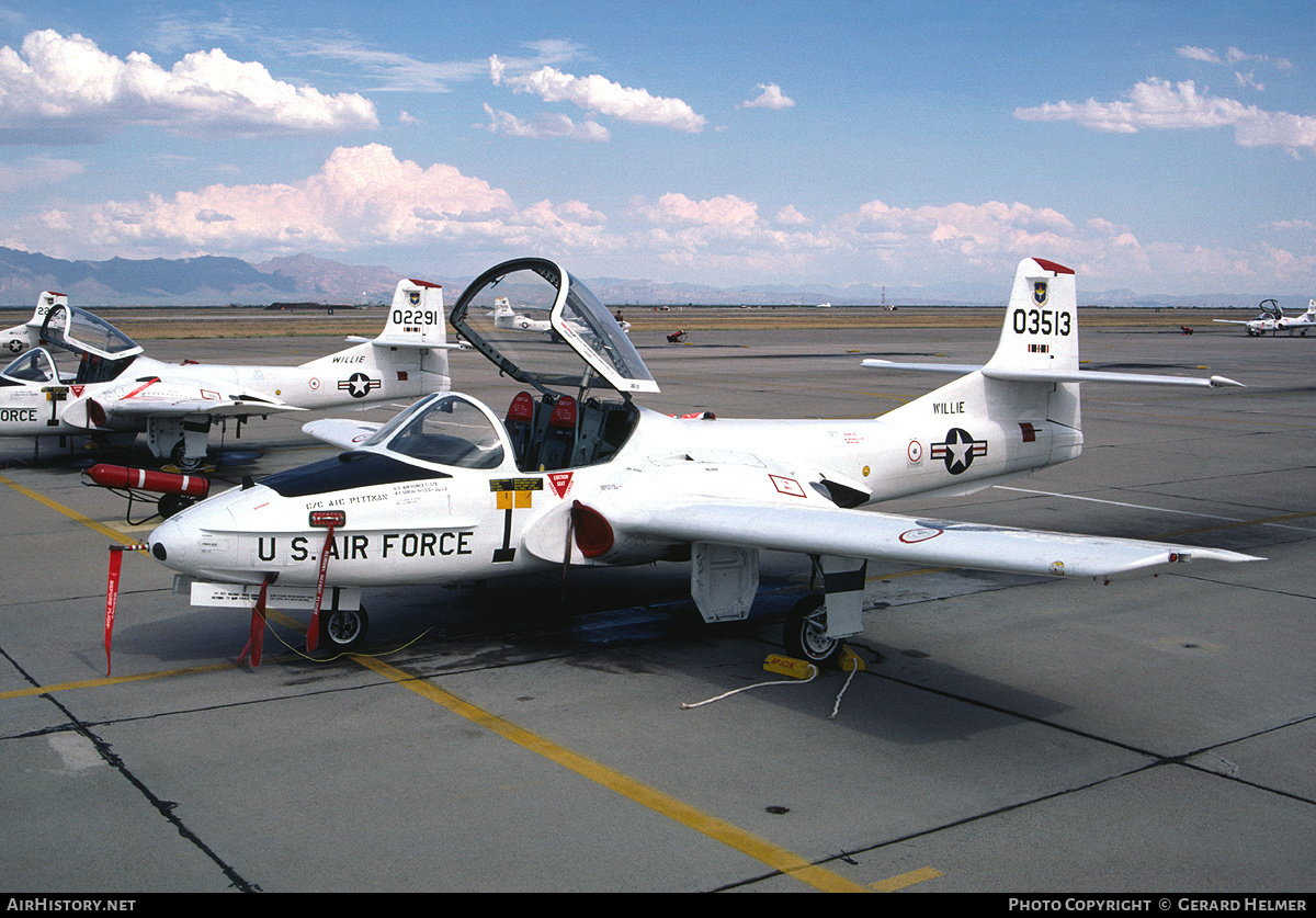 Aircraft Photo of 56-3513 / 03513 | Cessna T-37B Tweety Bird | USA - Air Force | AirHistory.net #133368