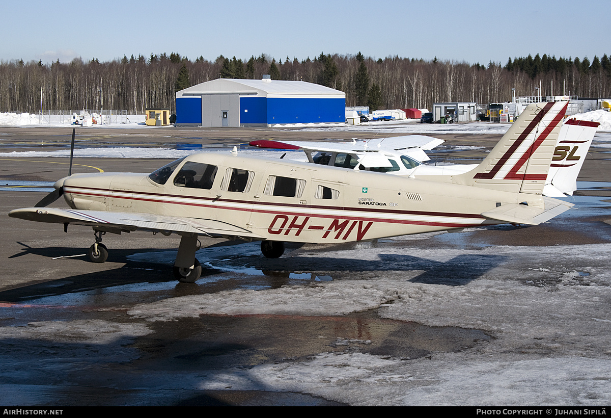 Aircraft Photo of OH-MIV | Piper PA-32R-301 Saratoga SP | AirHistory.net #133370