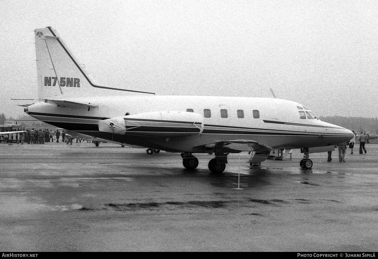 Aircraft Photo of N75NR | North American Rockwell NA-380 Sabreliner 75A | AirHistory.net #133376