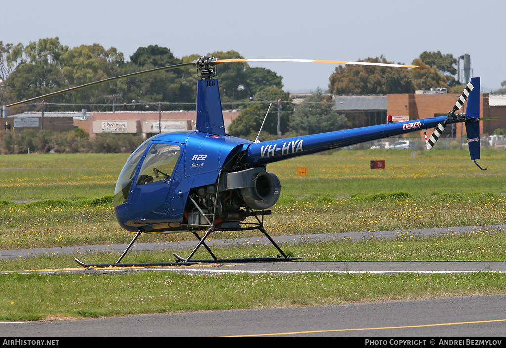 Aircraft Photo of VH-HYA | Robinson R-22 Beta II | AirHistory.net #133384