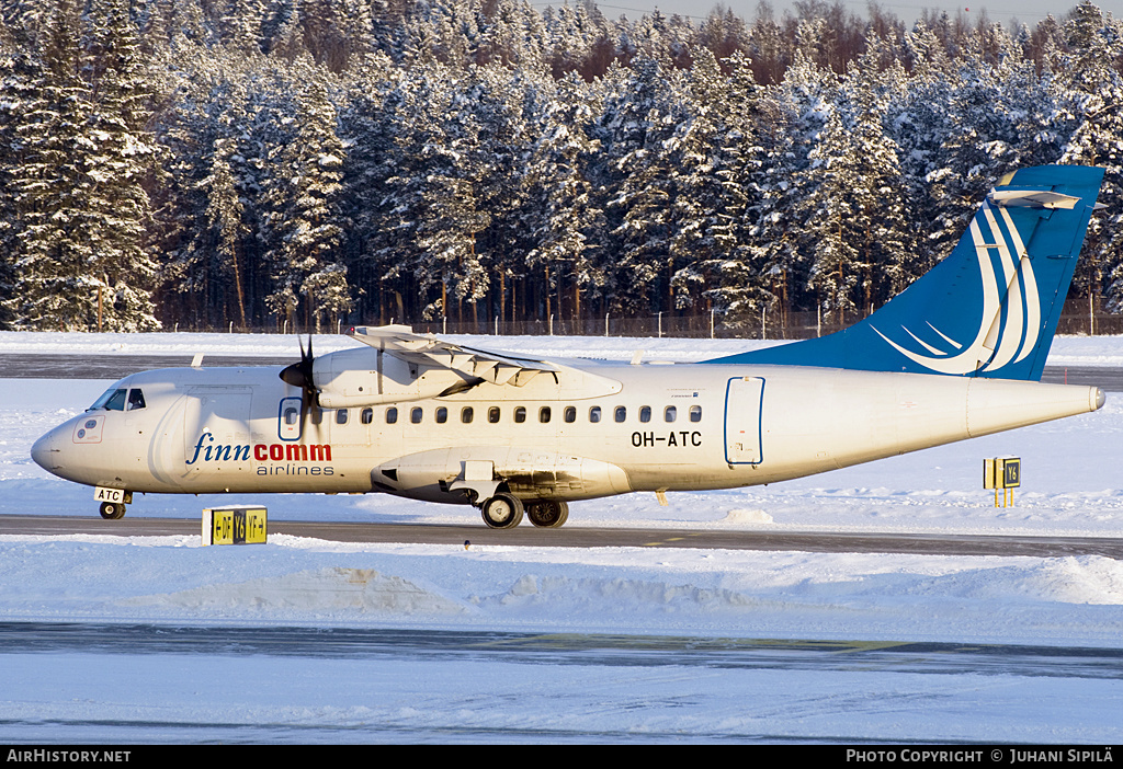 Aircraft Photo of OH-ATC | ATR ATR-42-500 | Finncomm Airlines | AirHistory.net #133388