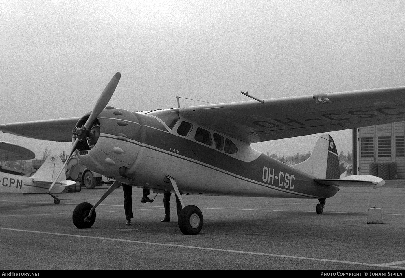 Aircraft Photo of OH-CSC | Cessna 195B | AirHistory.net #133389