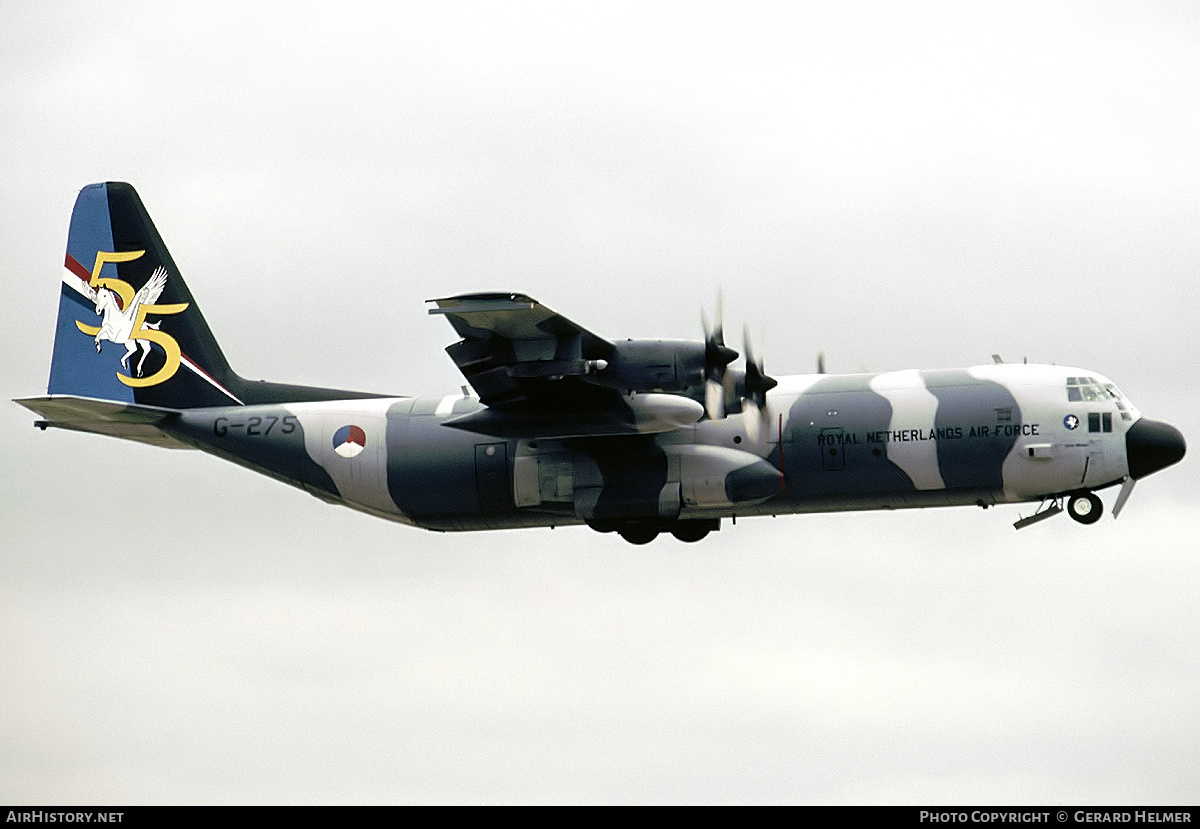 Aircraft Photo of G-275 | Lockheed C-130H-30 Hercules (L-382) | Netherlands - Air Force | AirHistory.net #133396