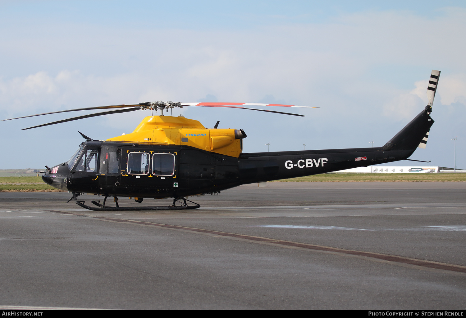 Aircraft Photo of G-CBVP | Bell 412EP Griffin HT1 | Cobham Aviation Services | AirHistory.net #133413